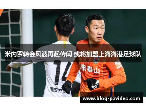 米内罗转会风波再起传闻 或将加盟上海海港足球队