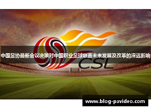 中国足协最新会议决策对中国职业足球联赛未来发展及改革的深远影响