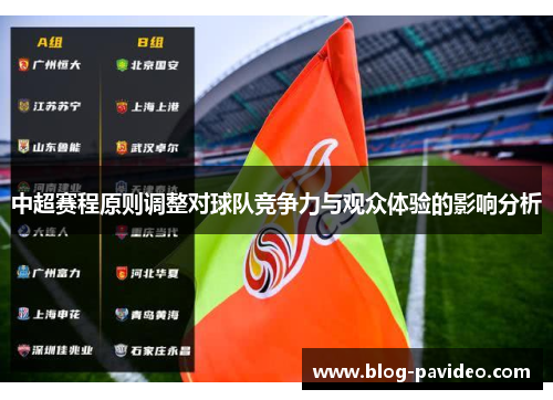 中超赛程原则调整对球队竞争力与观众体验的影响分析